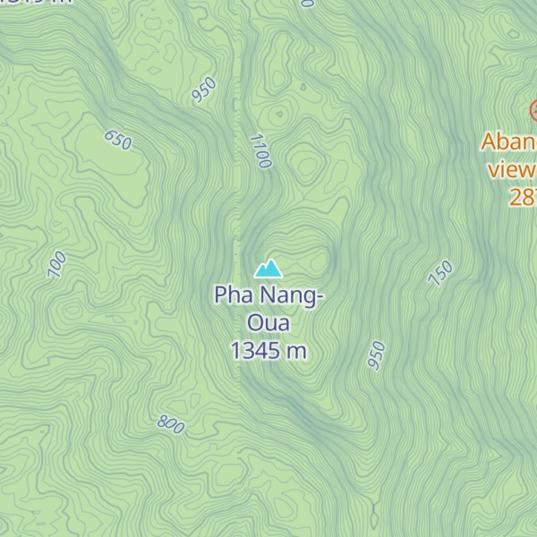 Map of Pha Nang-Oua