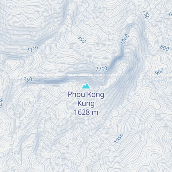 Map of Phou Kong Kung