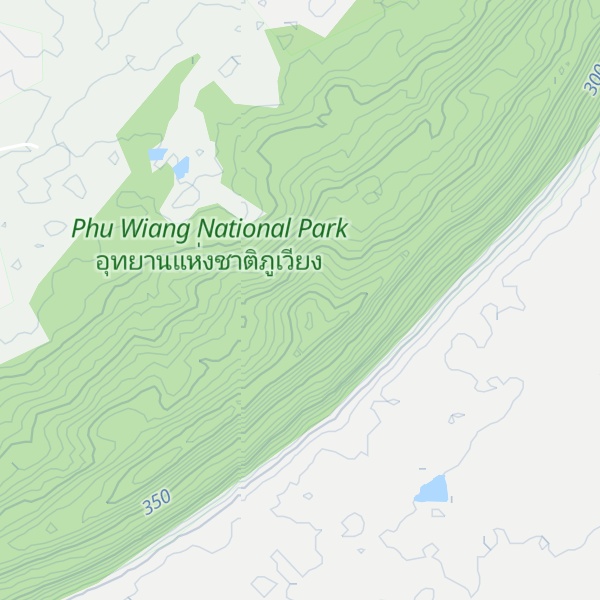Map of Khao Phu Wiang