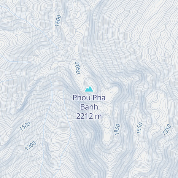 Map of Phou Pha Banh