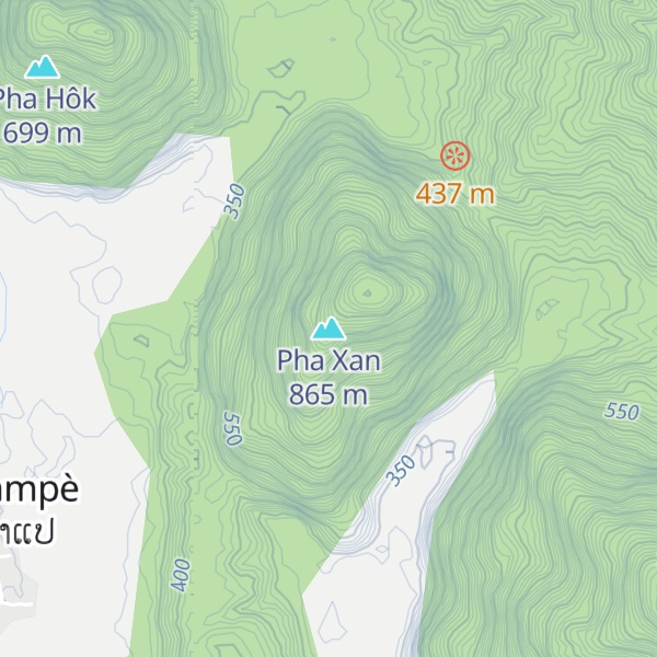 Map of Pha Xan