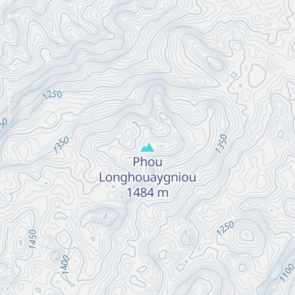 Map of Phou Longhouaygniou