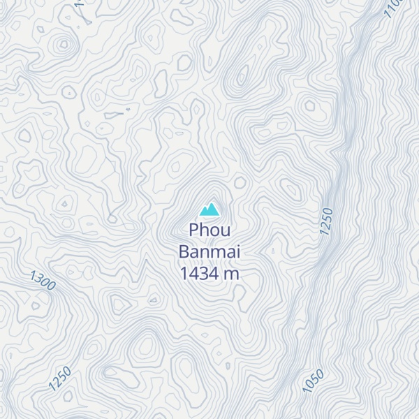 Map of Phou Banmai