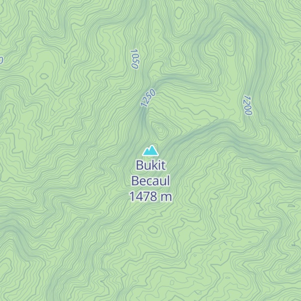 Map of Bukit Becaul