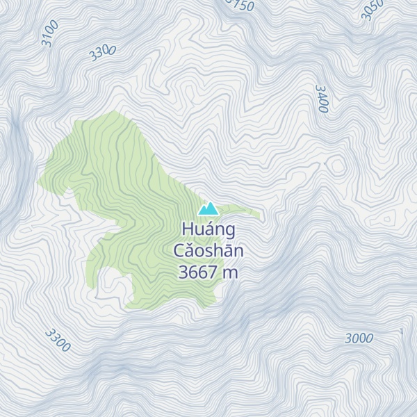 Map of Huáng Cǎoshān