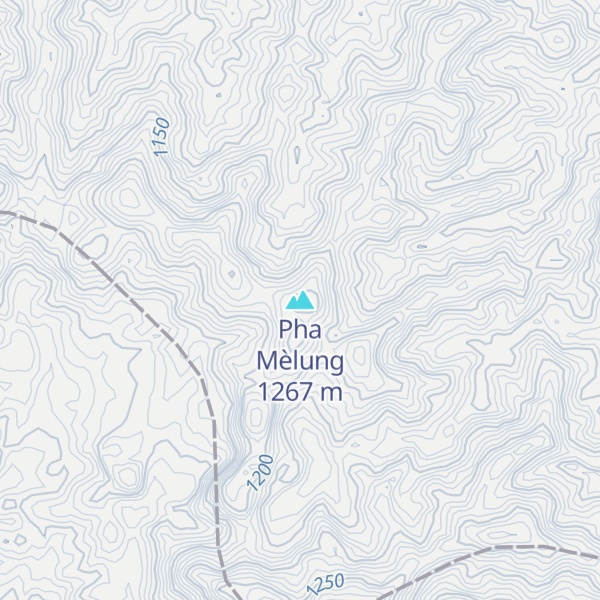 Map of Pha Mèlung