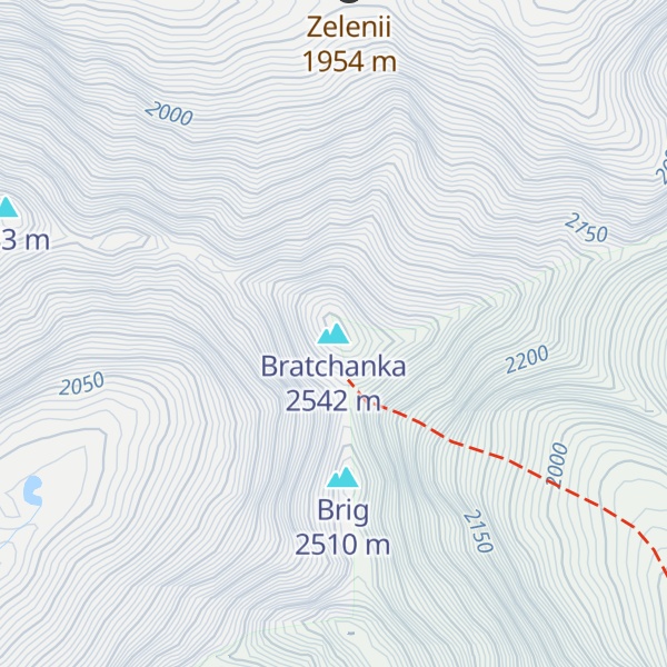 Map of Bratchanka