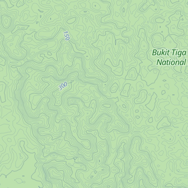 Map of Bukit Paninjauan