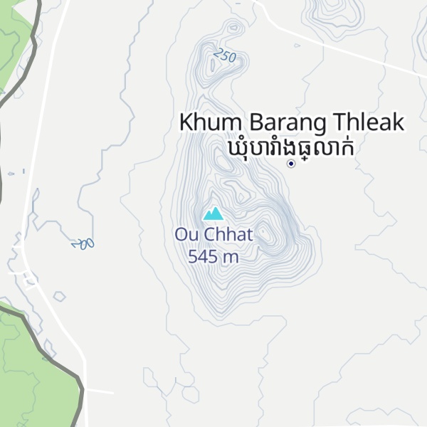 Map of Ou Chhat