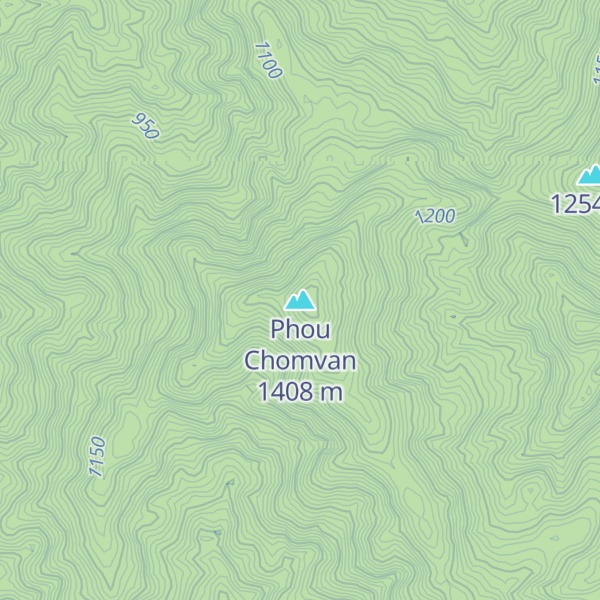 Map of Phou Chomvan