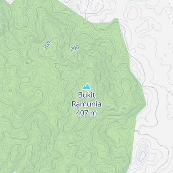 Map of Bukit Ramunia