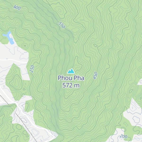 Map of Phou Pha