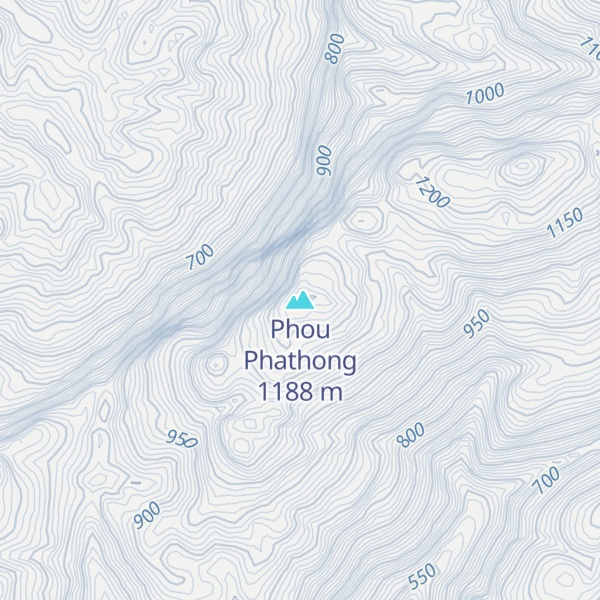 Map of Phou Phathong