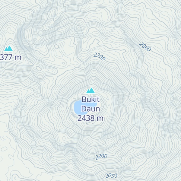 Map of Bukit Daun
