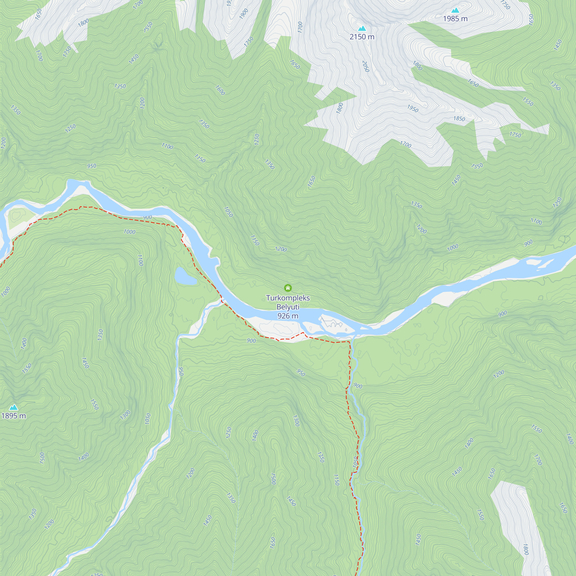 Turkompleks Belyuti map