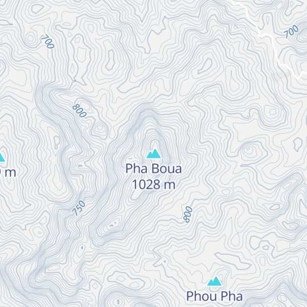 Map of Pha Boua