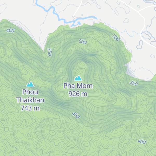 Map of Pha Mom