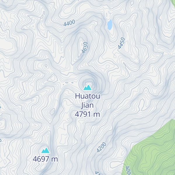 Map of Huatou Jian