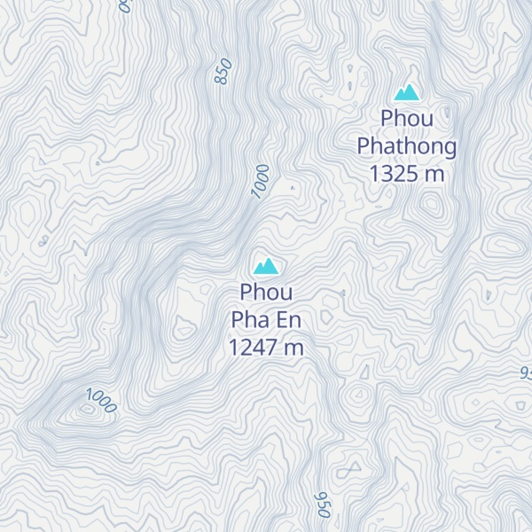 Map of Phou Pha En