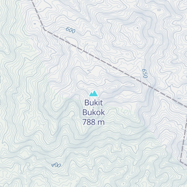 Map of Bukit Bukok