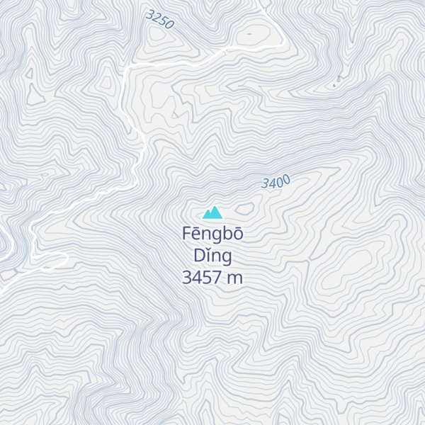 Map of Fēngbō Dǐng