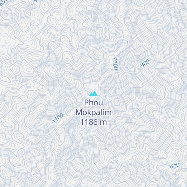 Map of Phou Mokpalim