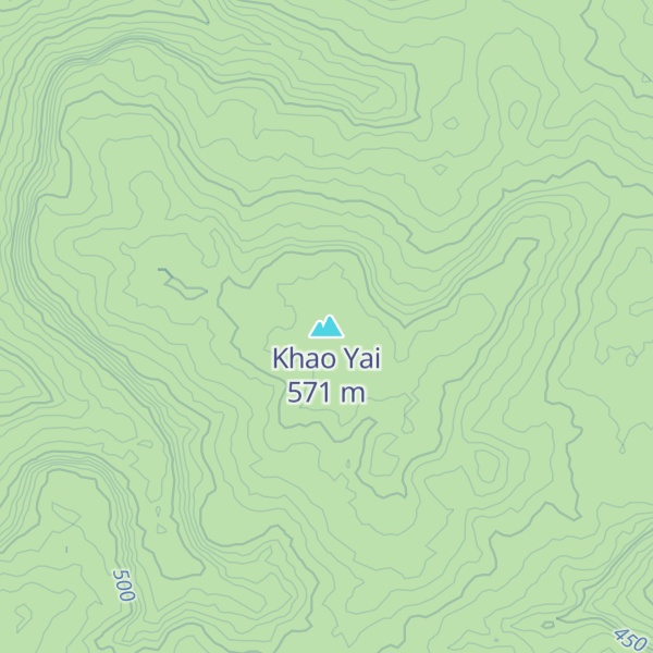 Map of Khao Yai