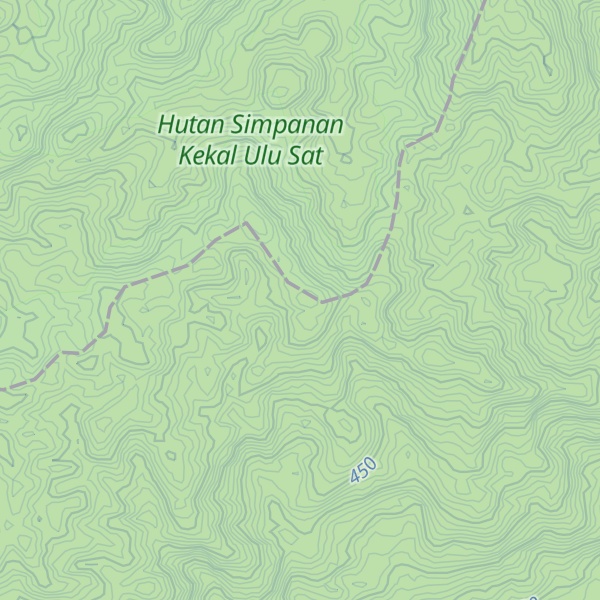 Map of Bukit Melintang