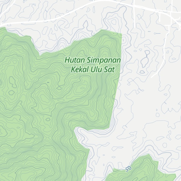 Map of Bukit Bedahu
