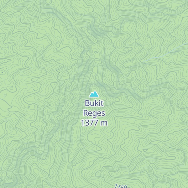 Map of Bukit Reges