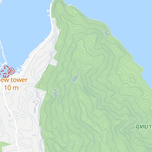 Map of Khao Noi