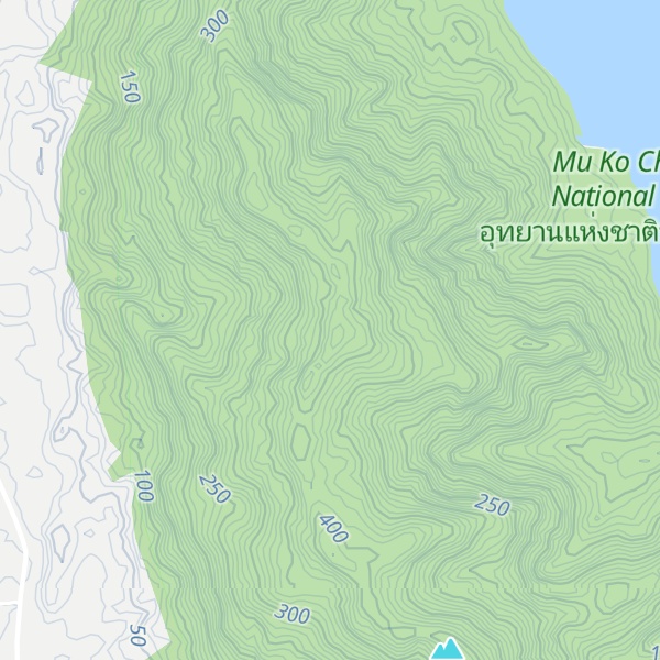 Map of Khao Salak Khok