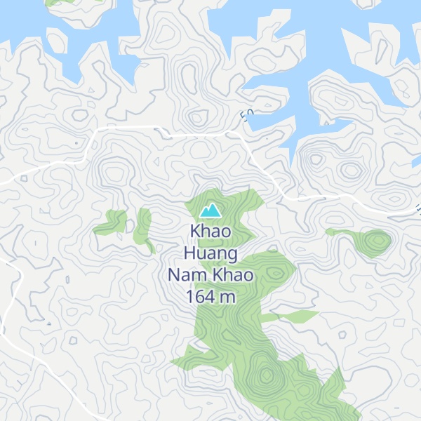 Map of Khao Huang Nam Khao
