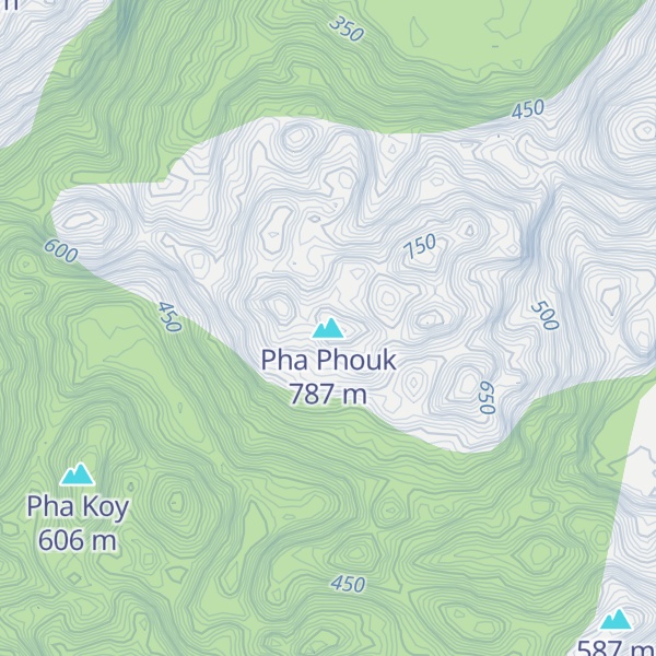 Map of Pha Phouk