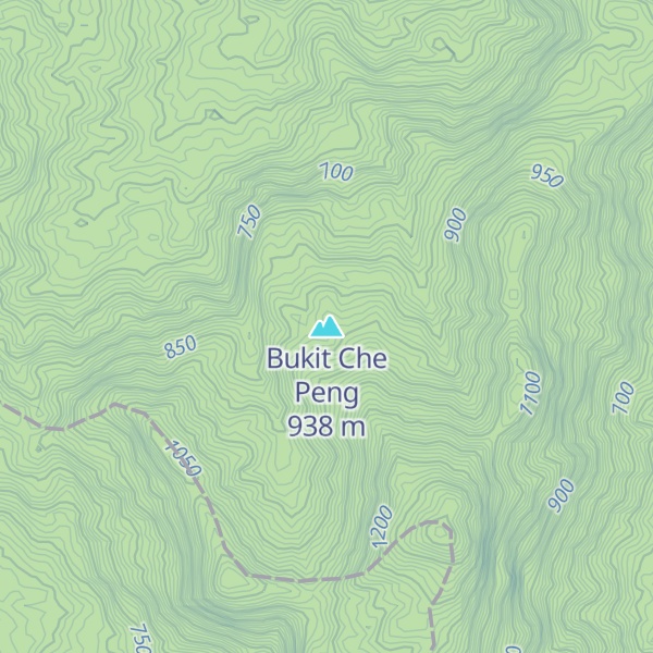 Map of Bukit Che Peng