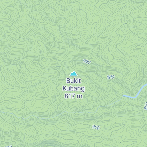 Map of Bukit Kubang