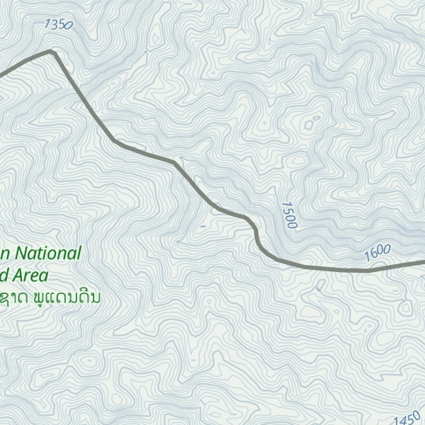 Map of Phu Pa Lồng