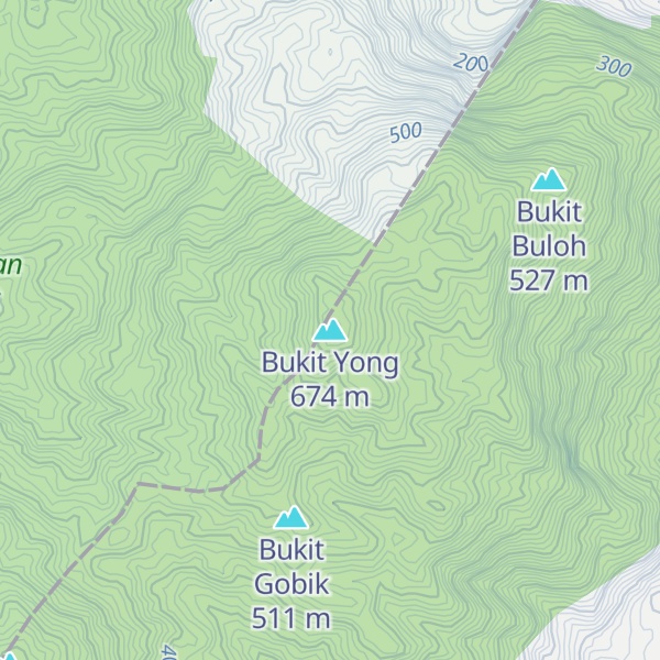 Map of Bukit Yong