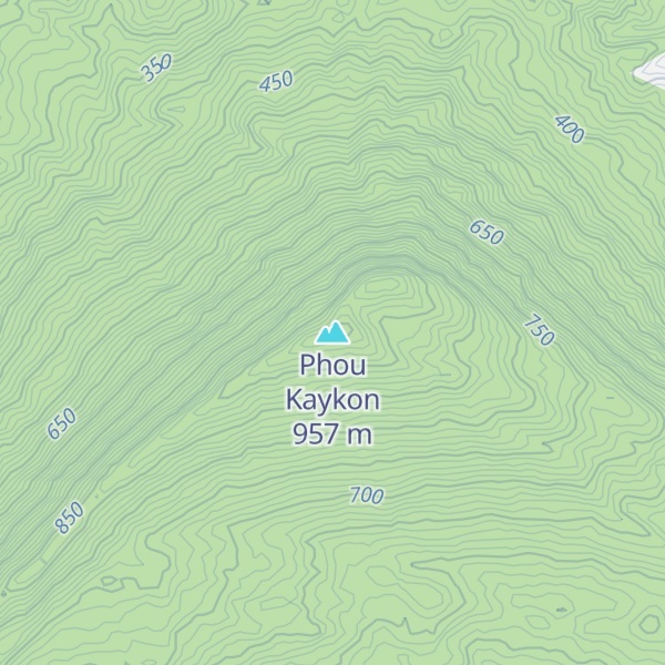 Map of Phou Kaykon