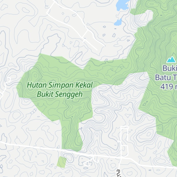 Map of Bukit Langsat