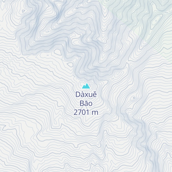 Map of Dàxuě Bāo
