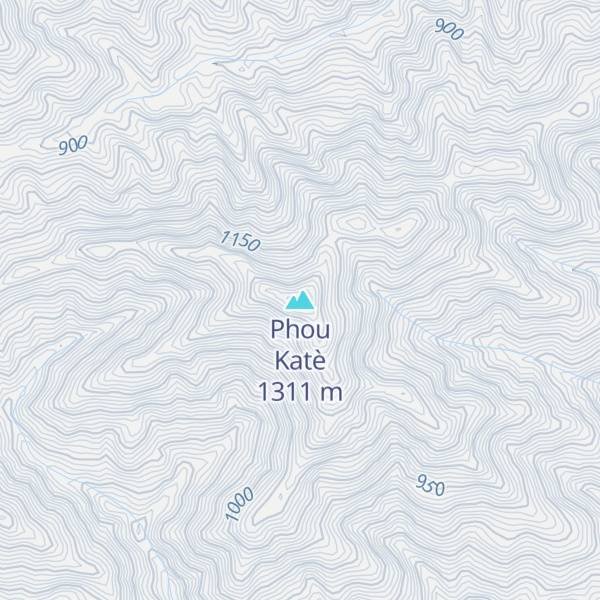 Map of Phou Katè