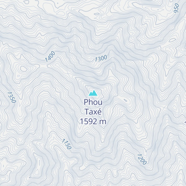 Map of Phou Taxé