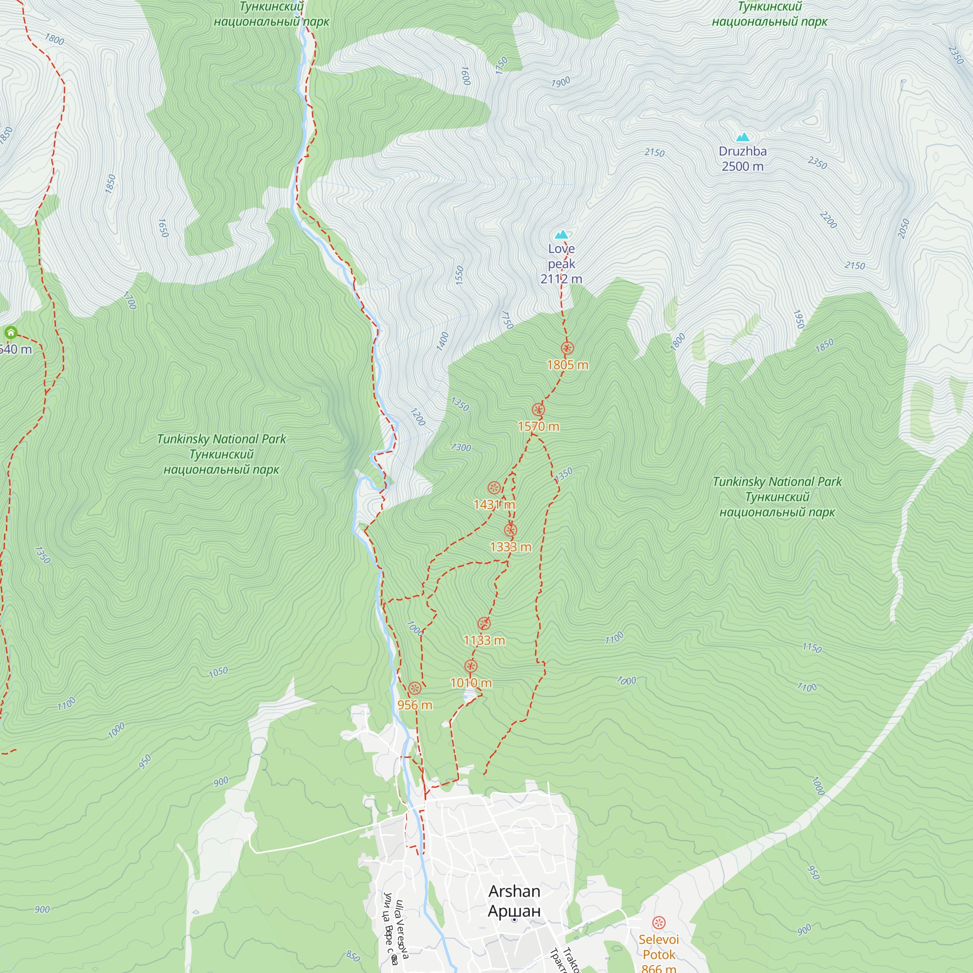 Dom Zhuravlya map