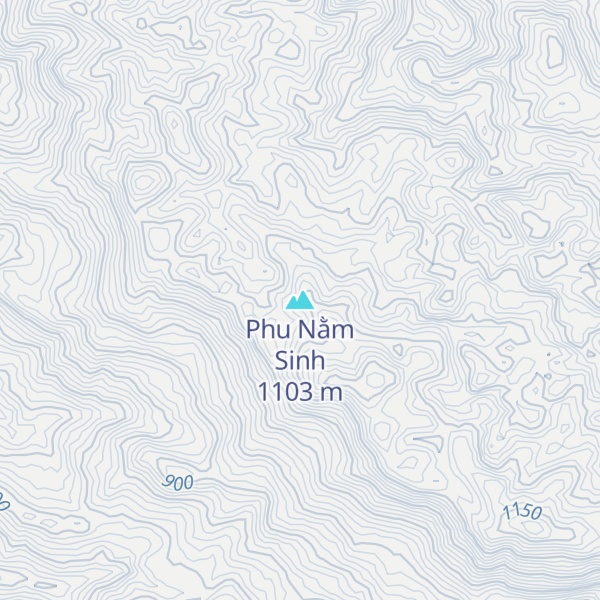 Map of Phu Nằm Sinh