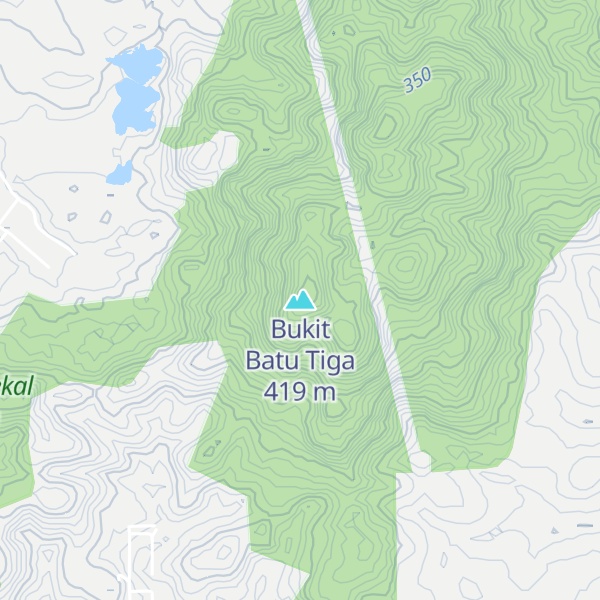 Map of Bukit Batu Tiga