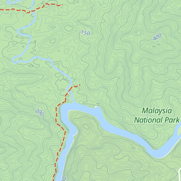 Map of Kuala Terenggan Lodge