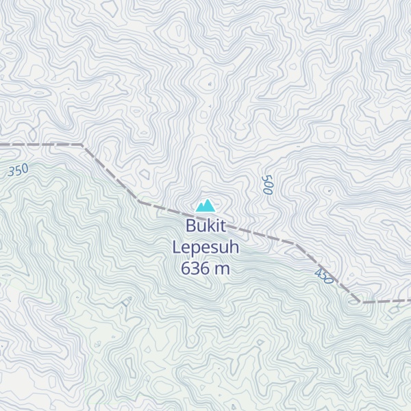 Map of Bukit Lepesuh
