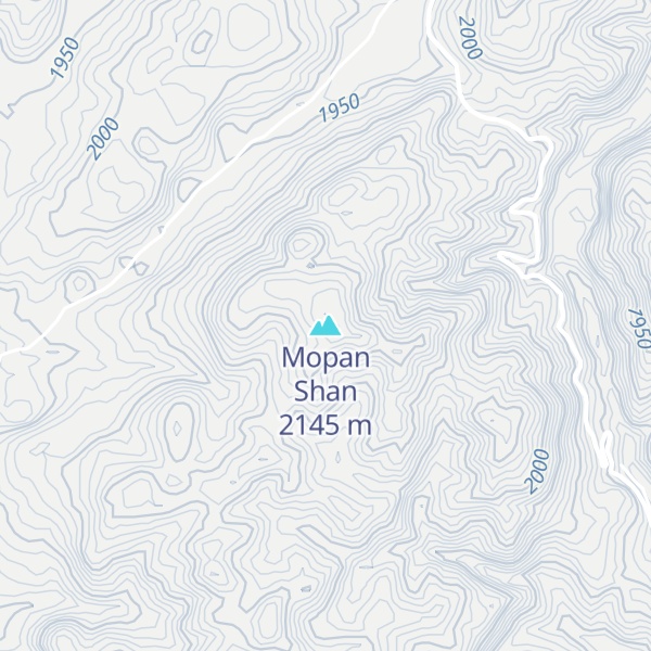 Map of Mopan Shan