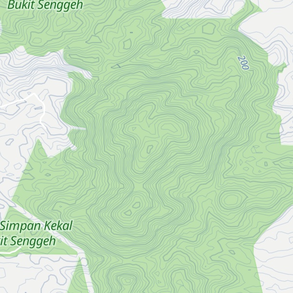 Map of Bukit Batu Lebah